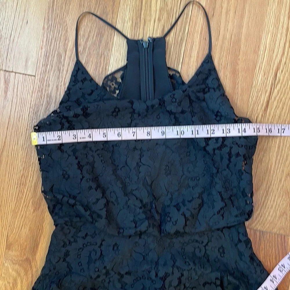 Joie Nanon B black lace sleeveless mini dress - Picture 16 of 16